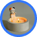 Cute Cat Candle Akcija