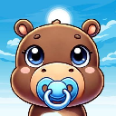 Baby Moo Deng Azione