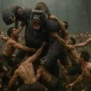 100 Men vs 1 Gorilla Akcija